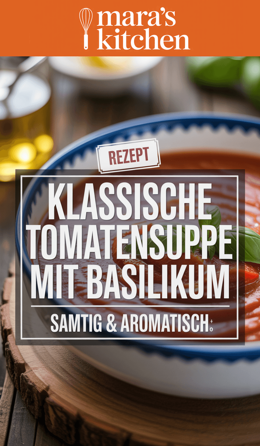 Klassische Tomatensuppe - Suppe Rezept