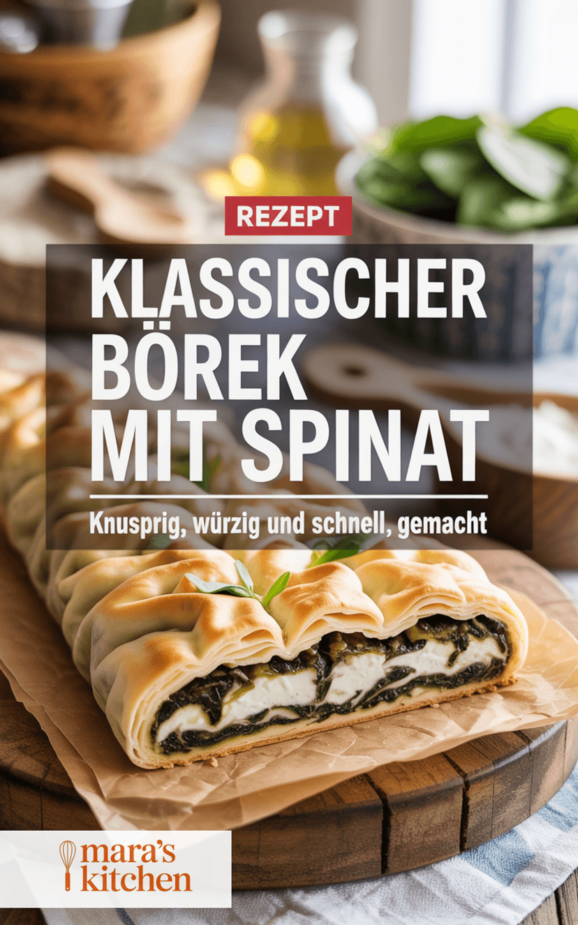 Klassischer Börek mit Spinat und Feta - Snack & Fingerfood Rezept
