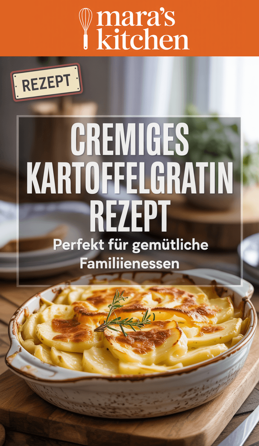 Klassisches Kartoffelgratin - Beilage Rezept