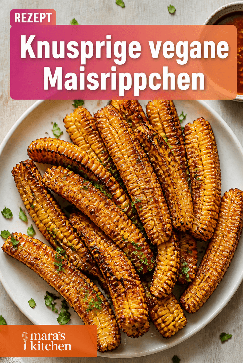 Knusprige Maisrippchen: Streetfood-Vibes in vegan & unwiderstehlich - Snack & Fingerfood Rezept