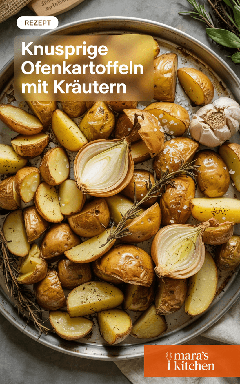 Knusprige Ofenkartoffeln - Beilage Rezept