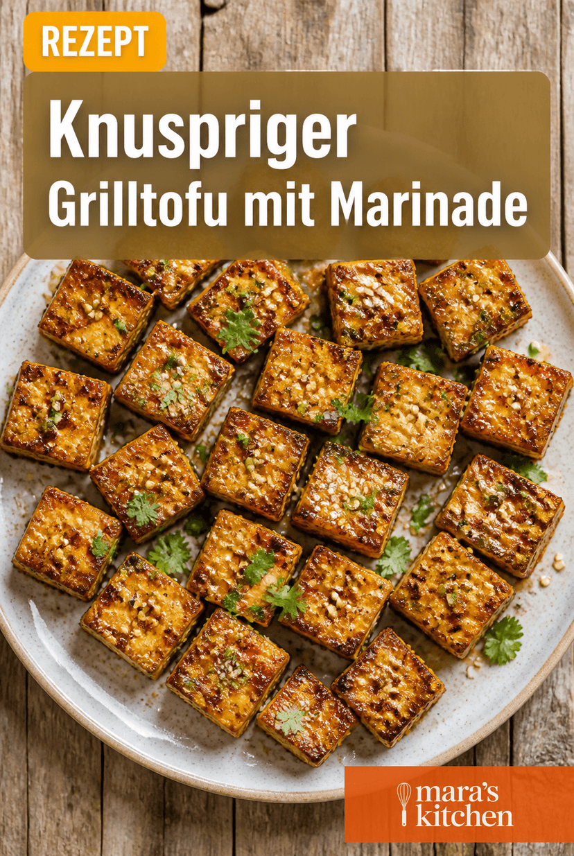 Knuspriger Grilltofu mit Sriracha-Limetten-Marinade: Frisch, würzig & perfekt für den Sommer - Hauptgericht Rezept