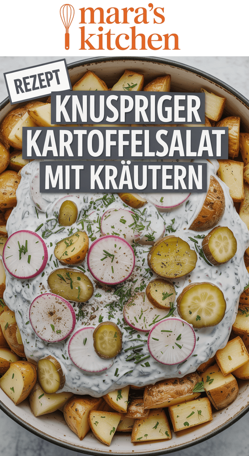 Knuspriger Kartoffelsalat - Salat Rezept