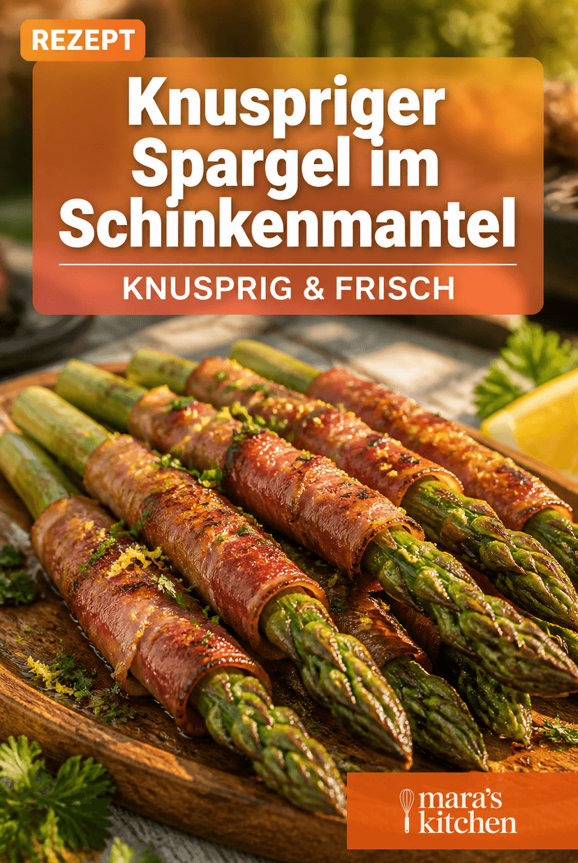 Knuspriger Spargel im Schinkenmantel: Frühlingsgenuss vom Grill - Beilage Rezept