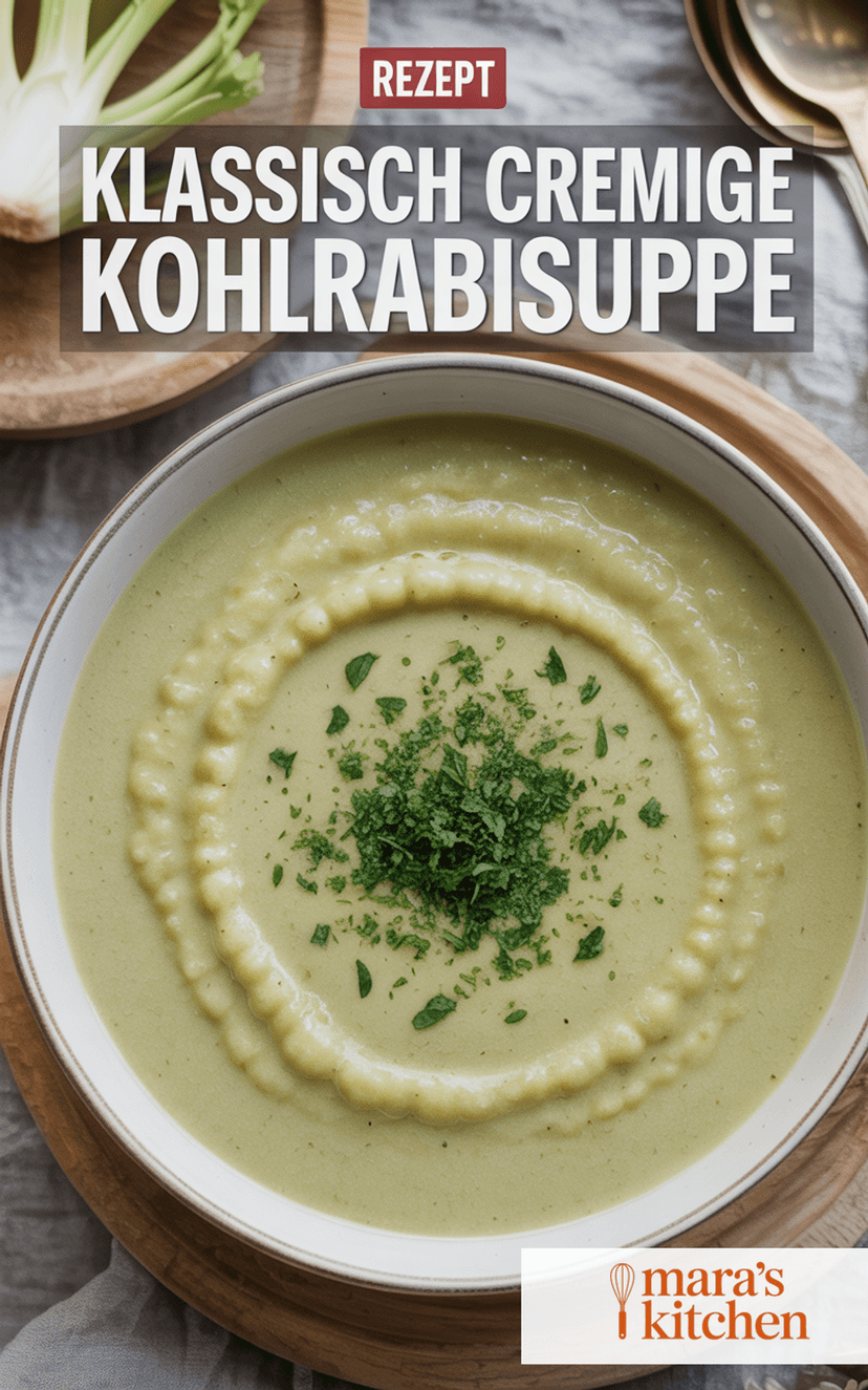 Kohlrabisuppe – klassisch cremig & einfach - Suppe Rezept