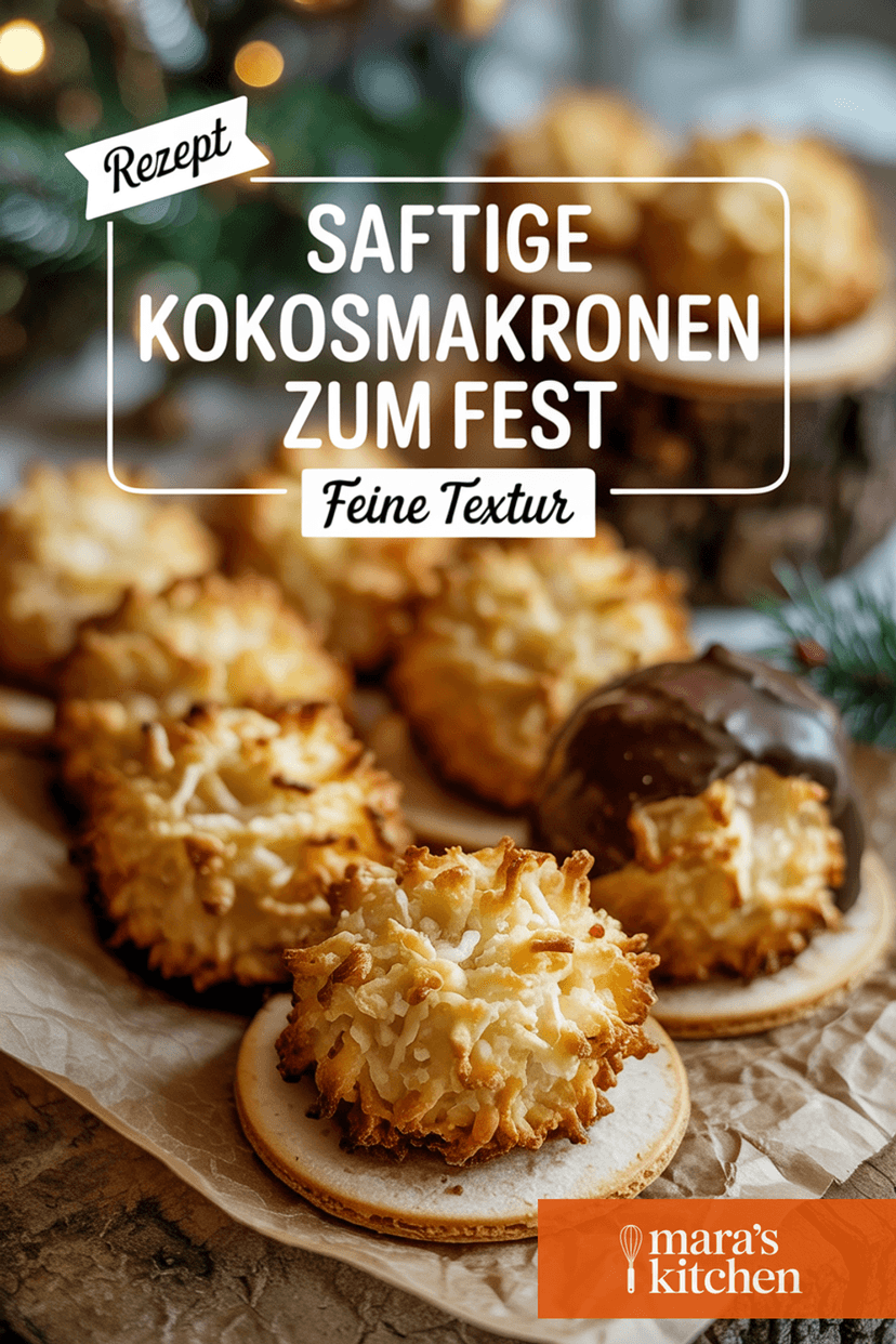 Kokosmakronen - Dessert Rezept