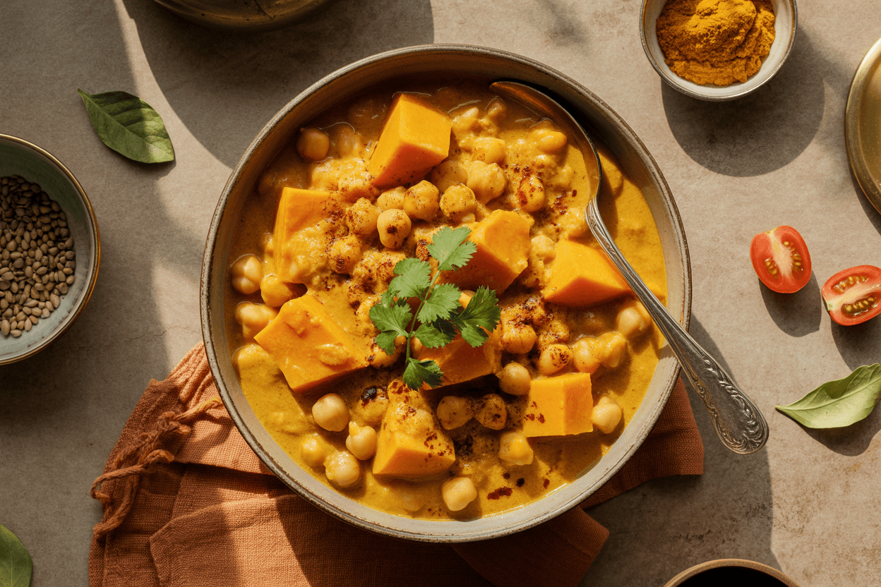 Kürbis Curry Rezept