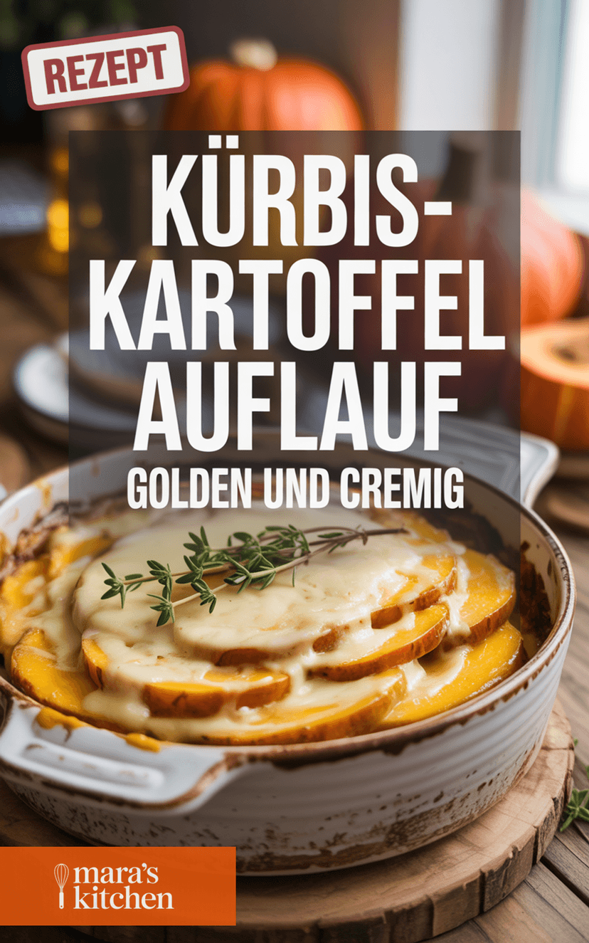 Kürbis-Kartoffel-Auflauf - Hauptgericht Rezept