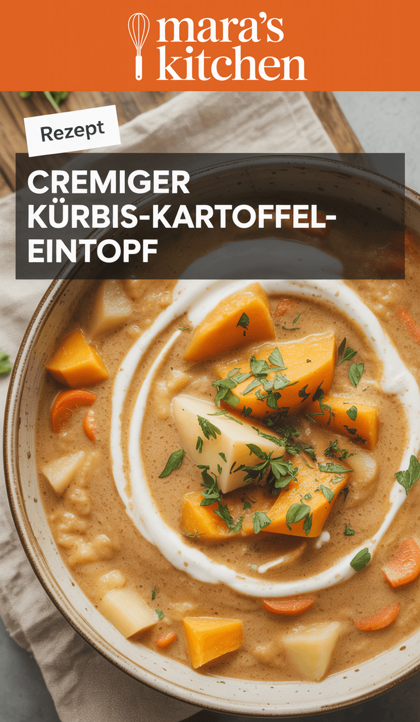 Kürbis-Kartoffel-Eintopf - Hauptgericht Rezept