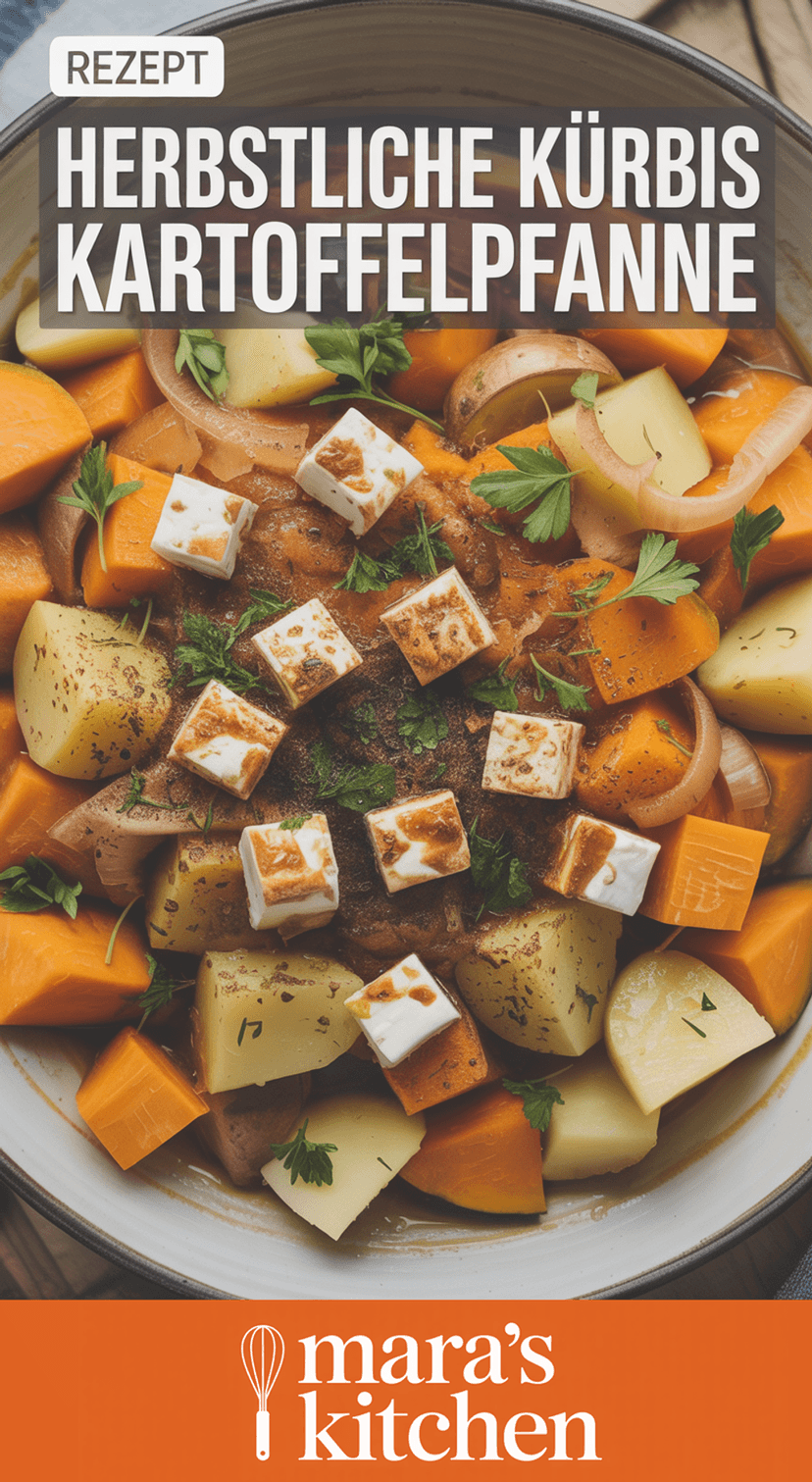 Kürbis Kartoffel Pfanne - Hauptgericht Rezept