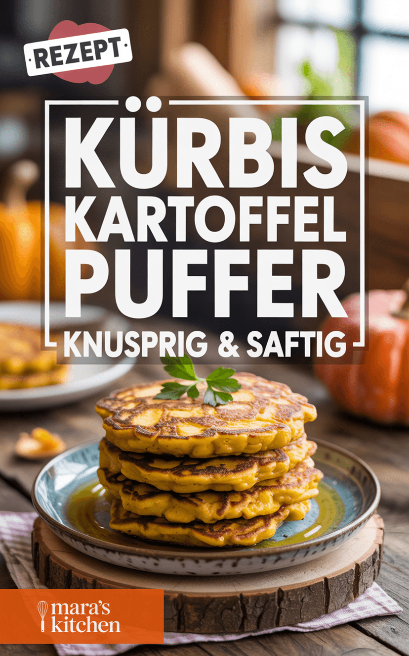 Kürbis Kartoffel Puffer - Hauptgericht Rezept