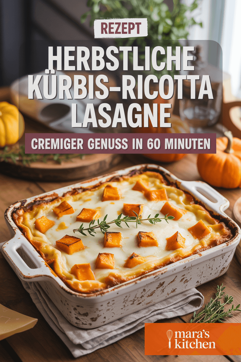 Kürbis-Ricotta Lasagne - Hauptgericht Rezept