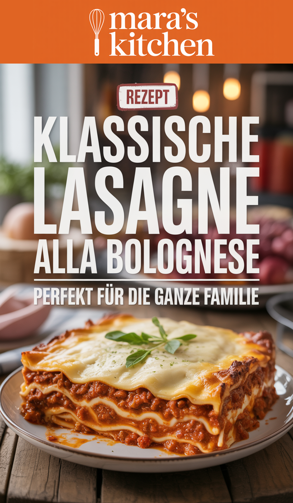 Lasagne alla Bolognese - Hauptgericht Rezept