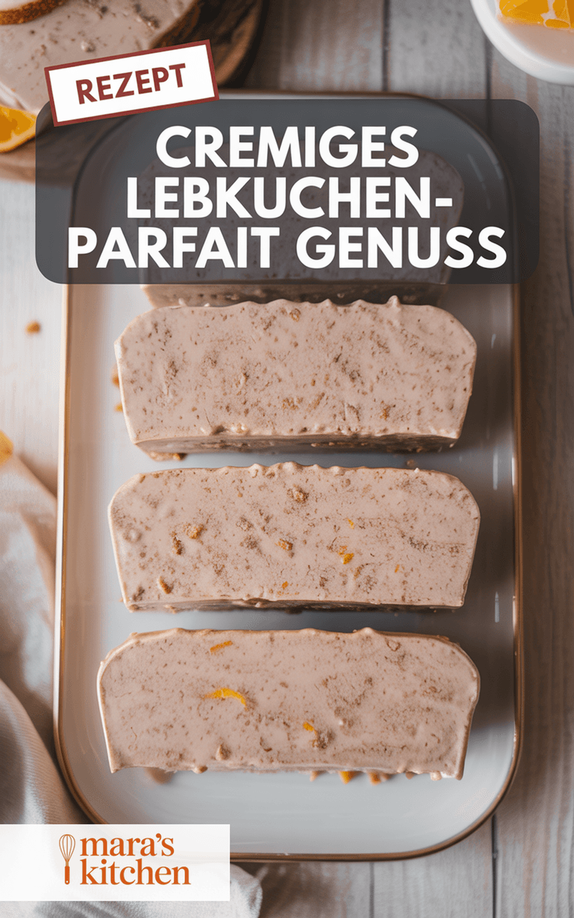 Lebkuchen-Parfait - Dessert Rezept