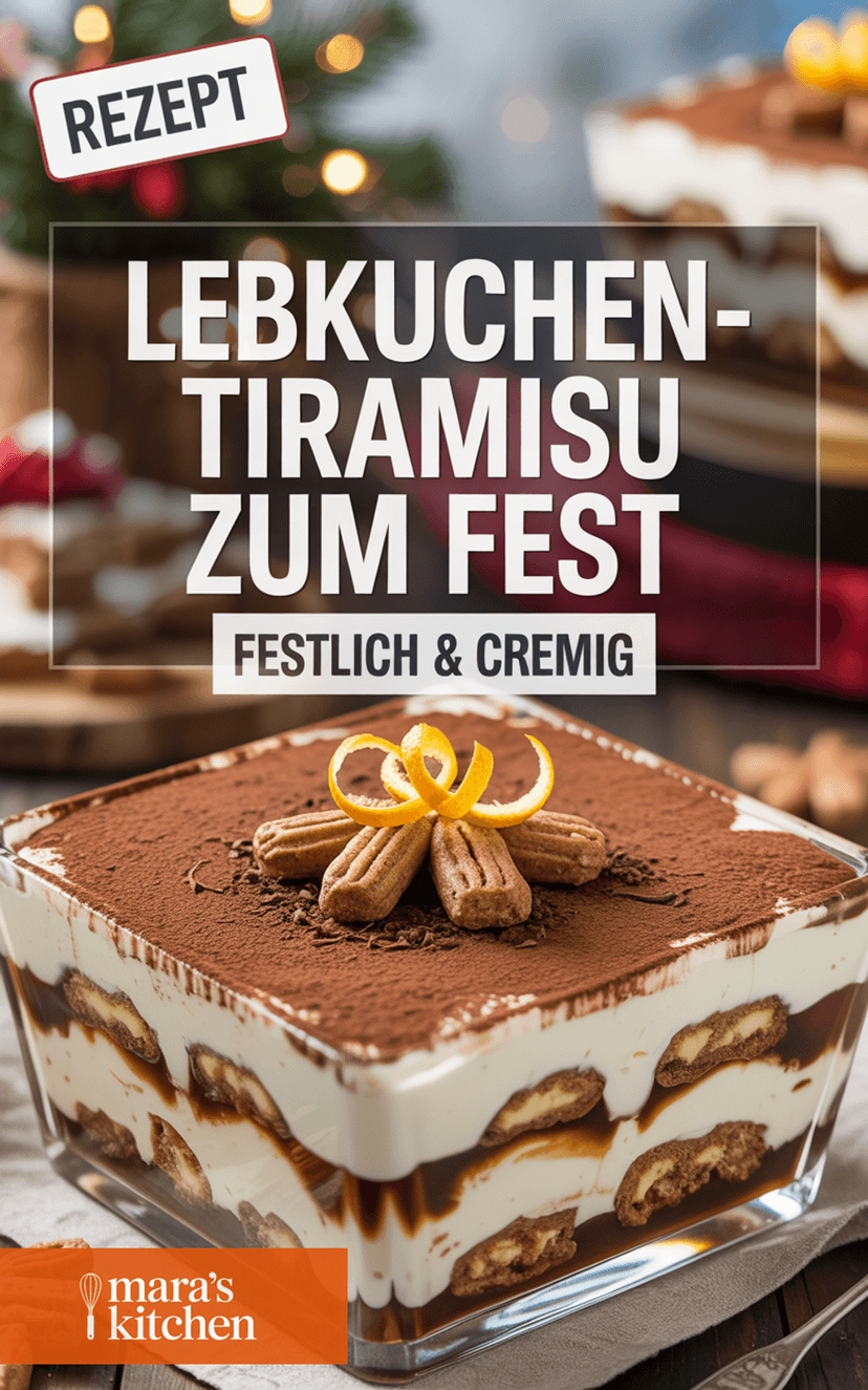 Lebkuchen-Tiramisu - Dessert Rezept