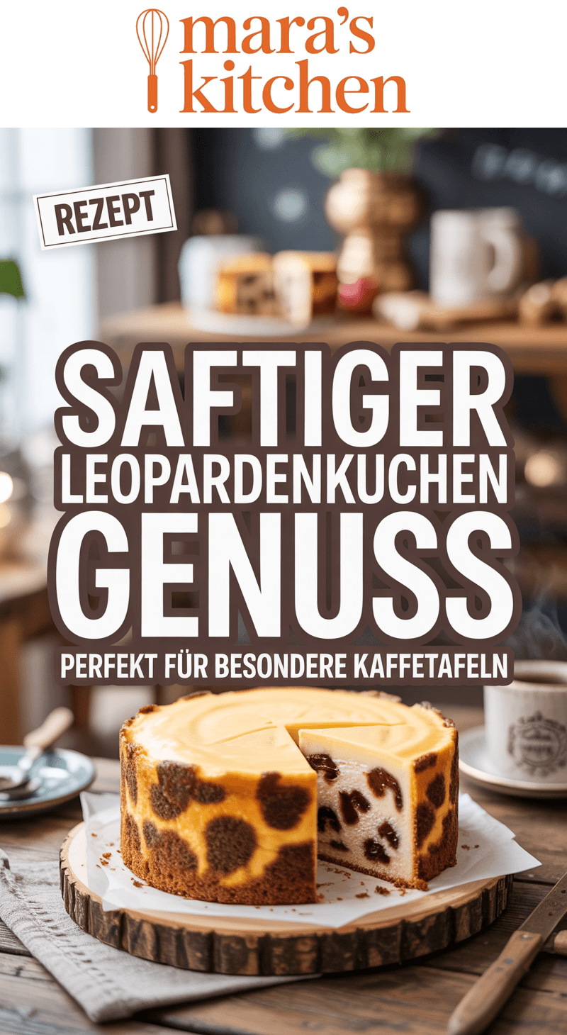 Leopardenkuchen - Backen Rezept