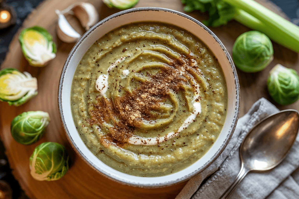 Low-Carb Rosenkohl-Suppe