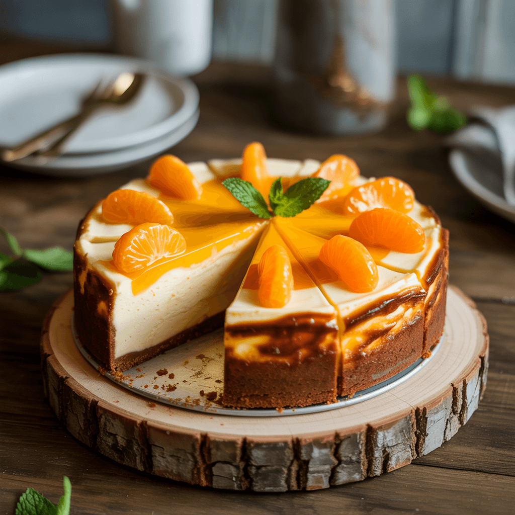 Mandarinen Käsekuchen