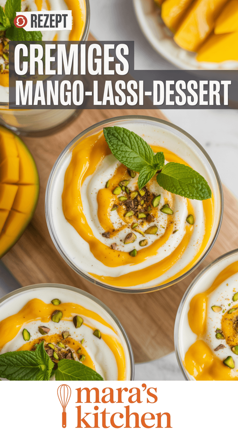 Mango-Lassi-Dessert - Dessert Rezept