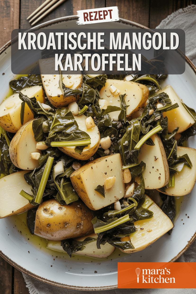 Mangold Kartoffeln Kroatisch (Blitva sa krumpirom) - Beilage Rezept
