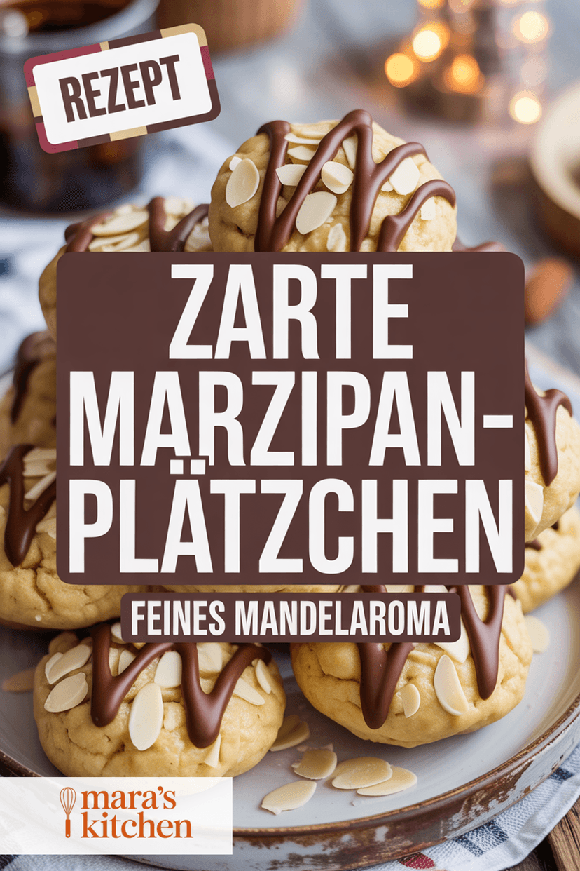 Marzipan-Plätzchen - Dessert Rezept