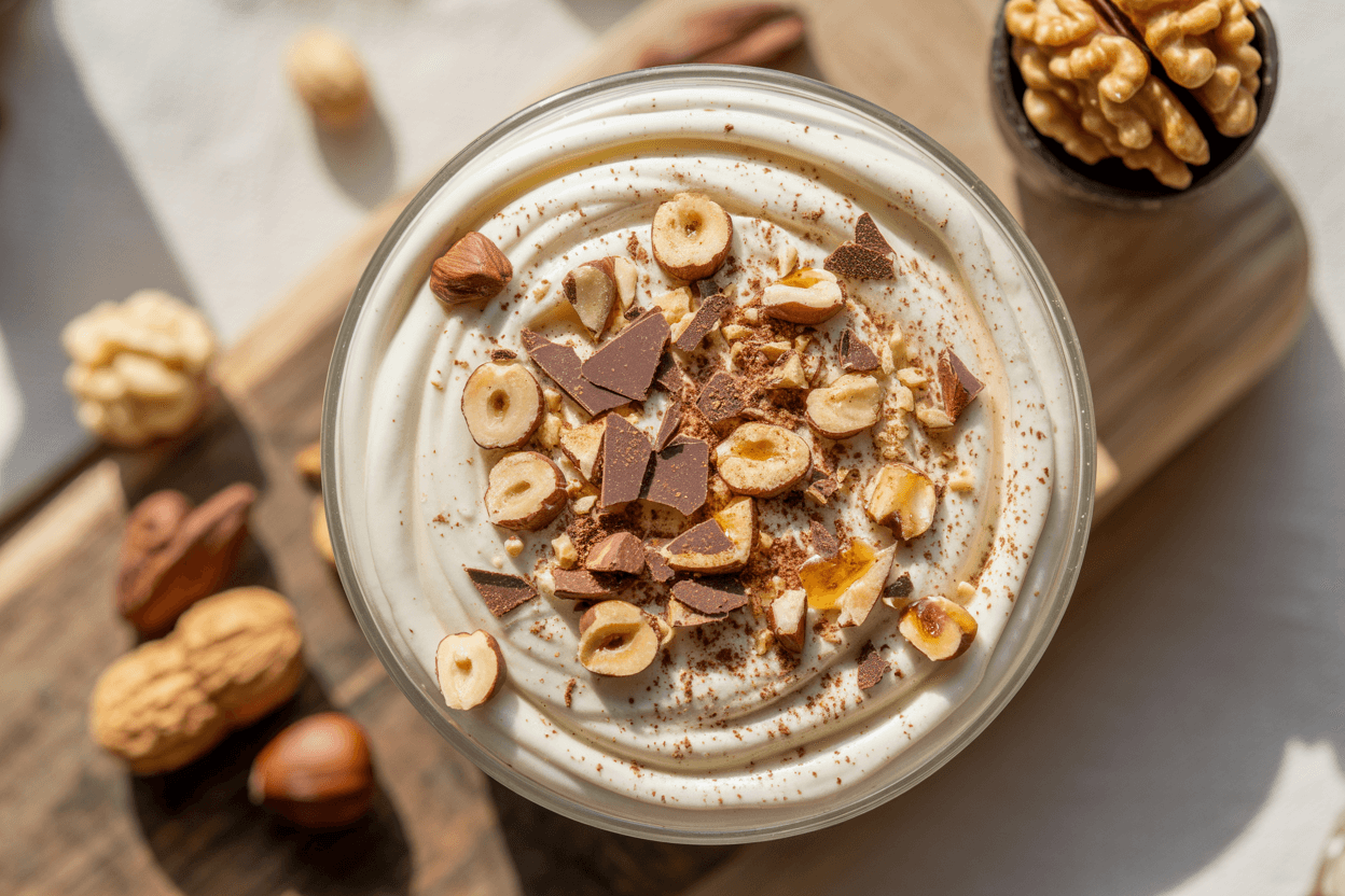 Mascarpone-Nuss-Dessert