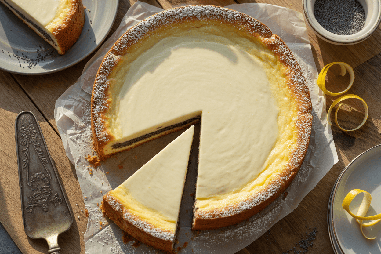 Mohn Käsekuchen
