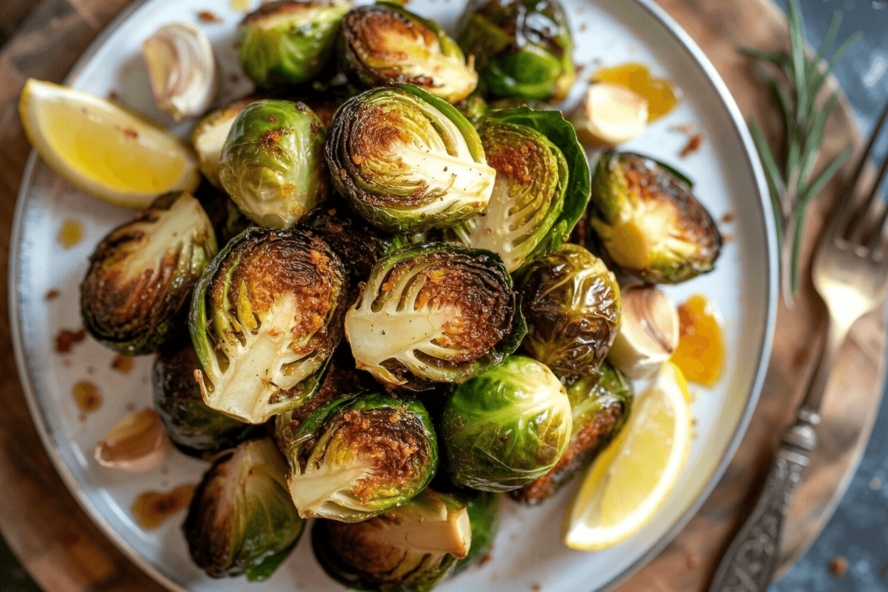 Ofen-Rosenkohl – knusprig & aromatisch