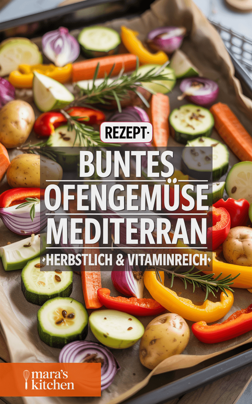 Ofengemüse – Buntes Gemüse aus dem Ofen - Hauptgericht Rezept