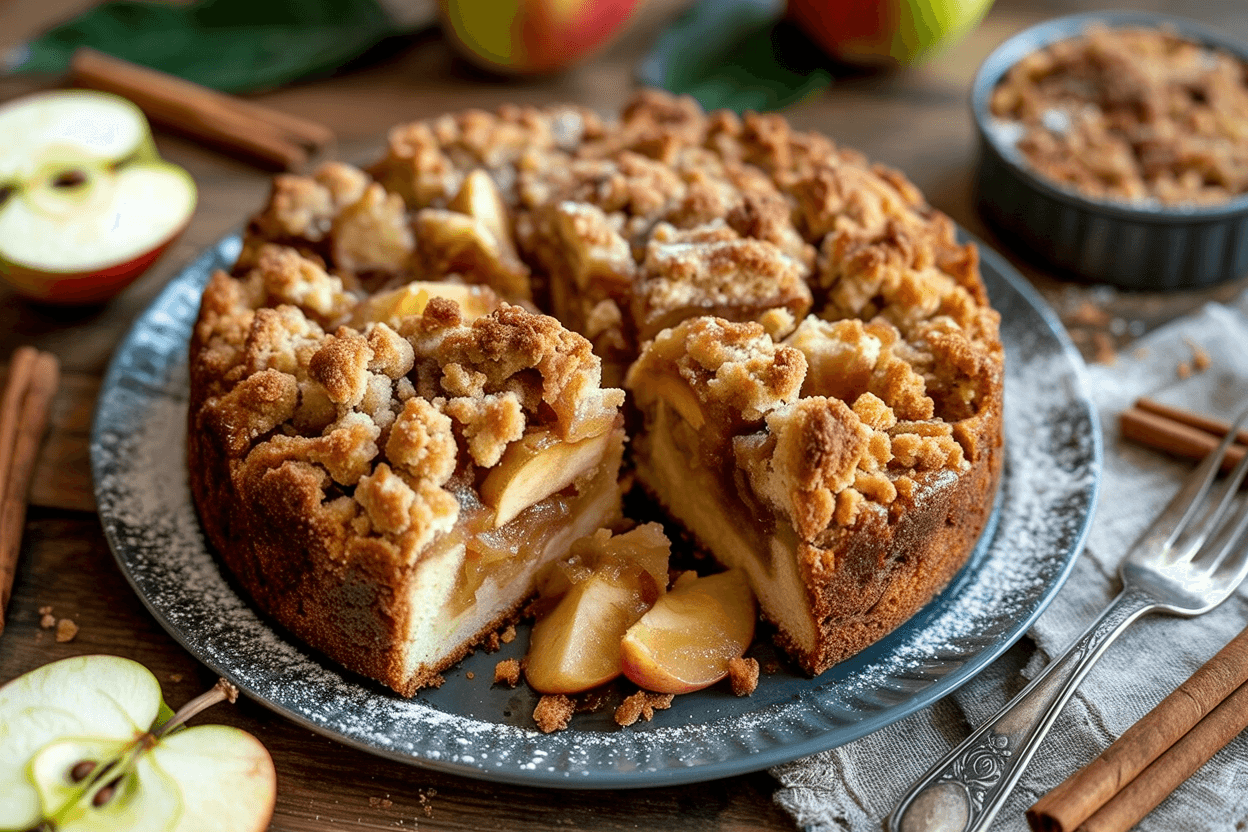 Omas Apfelstreuselkuchen