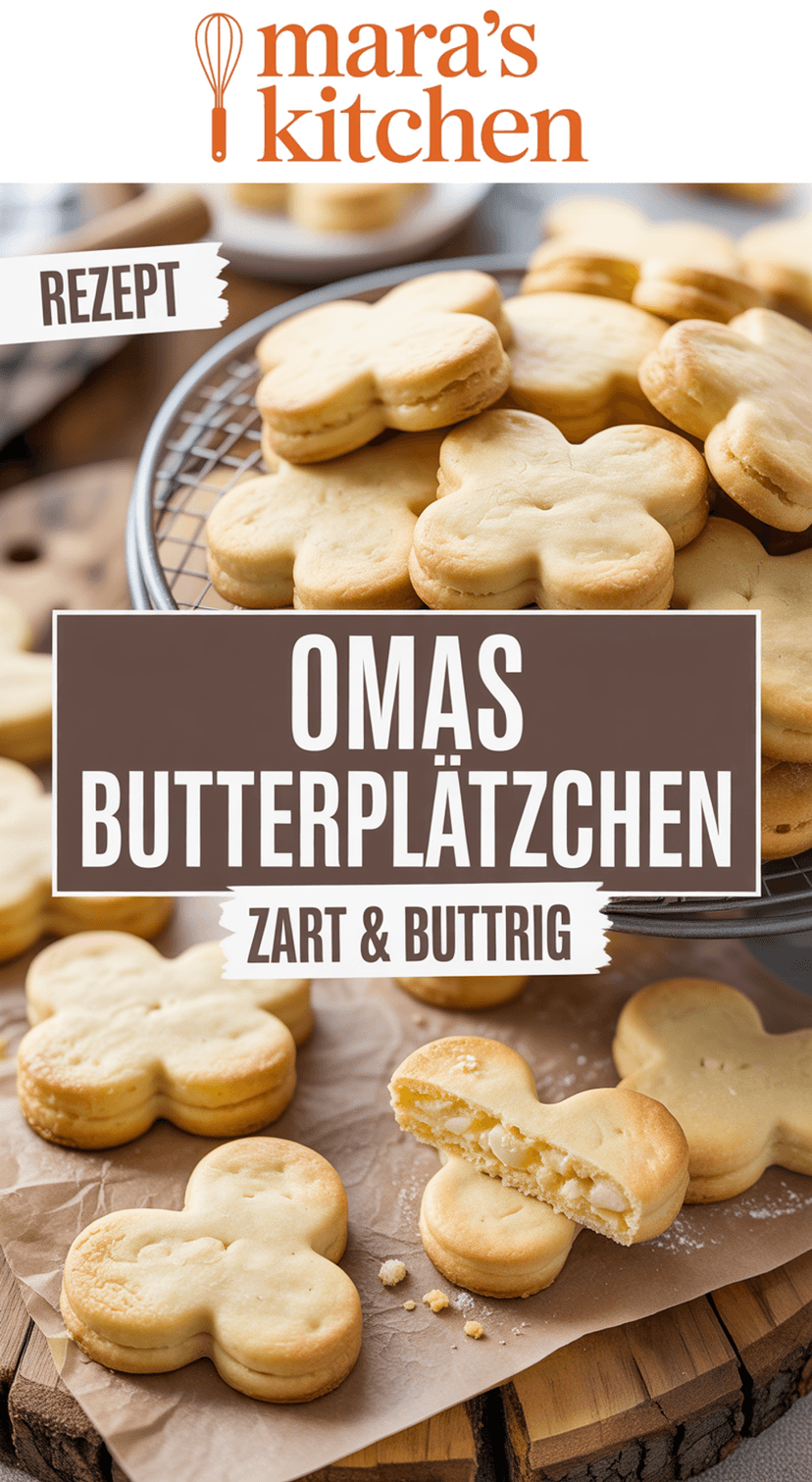 Omas Butterplätzchen - Dessert Rezept