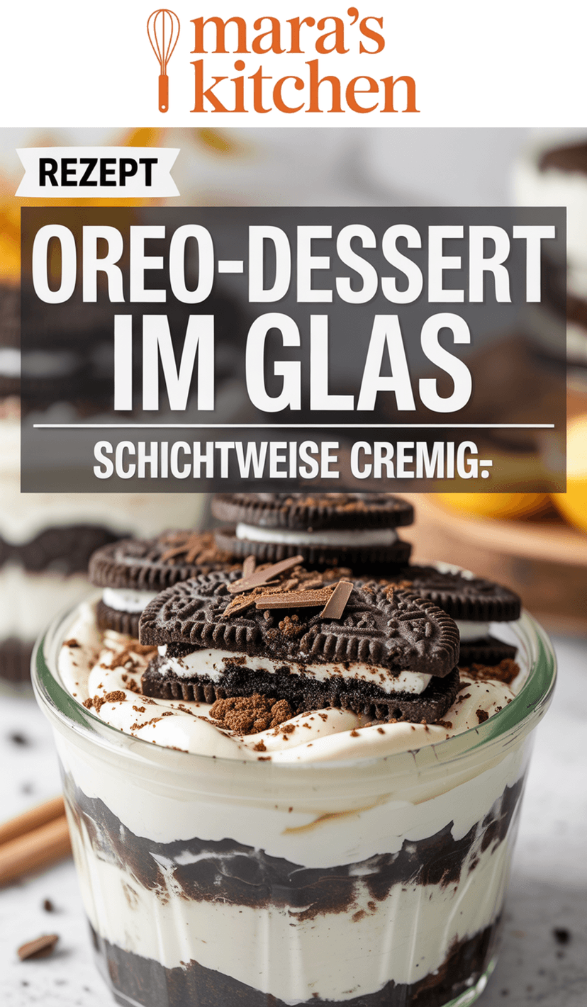Oreo-Dessert im Glas - Dessert Rezept