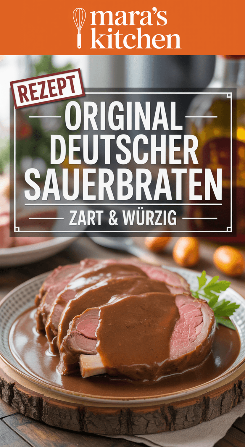 Original deutscher Sauerbraten - Hauptgericht Rezept