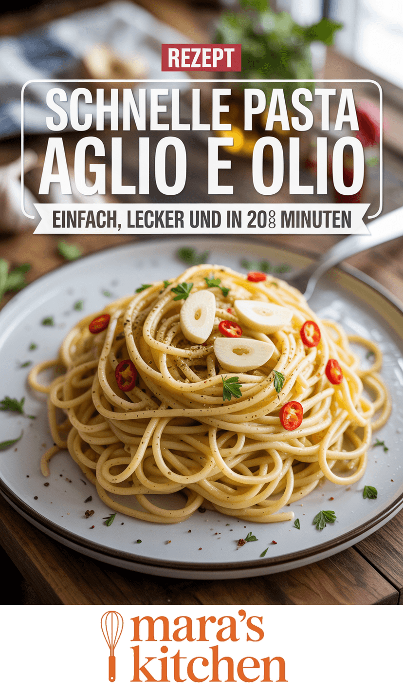 Pasta Aglio e Olio - Hauptgericht Rezept