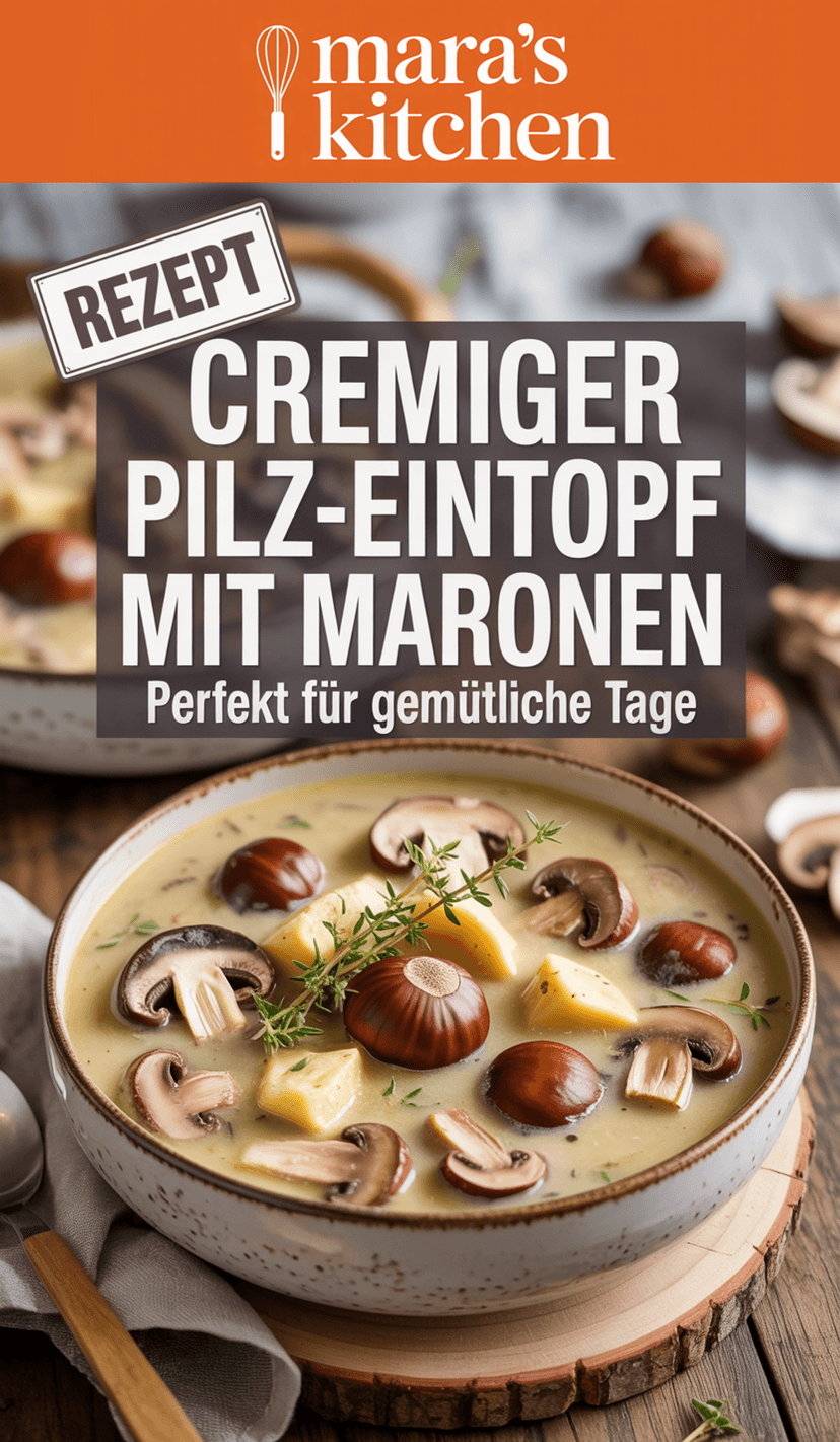 Pilz-Eintopf mit Maronen und Thymian - Suppe & Eintopf Rezept
