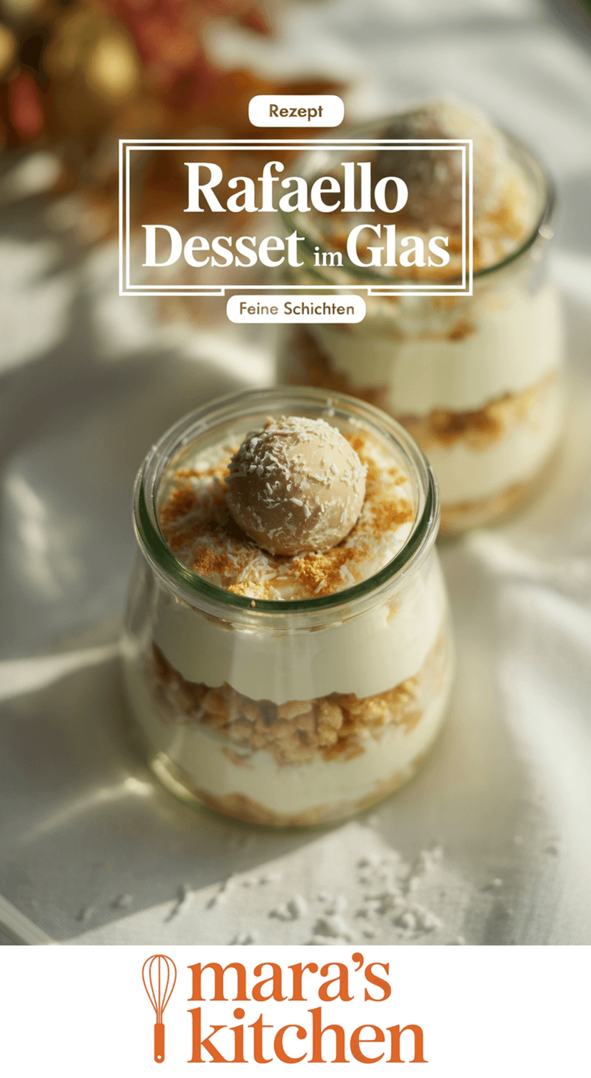 Rafaello-Dessert im Glas - Dessert Rezept