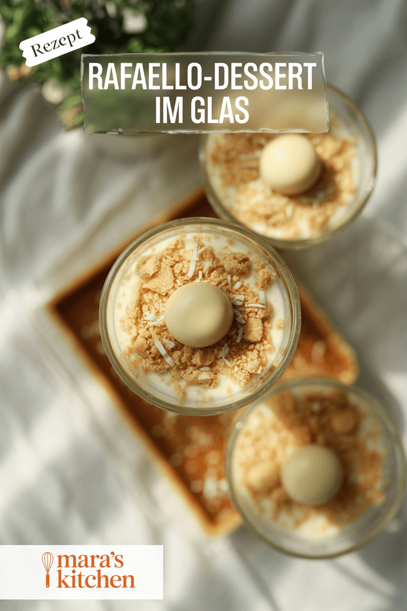 Rafaello-Dessert im Glas - Dessert Rezept