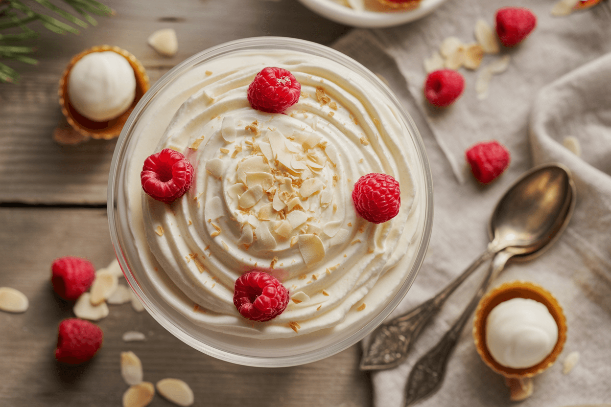 Raffaello-Weihnachtsdessert