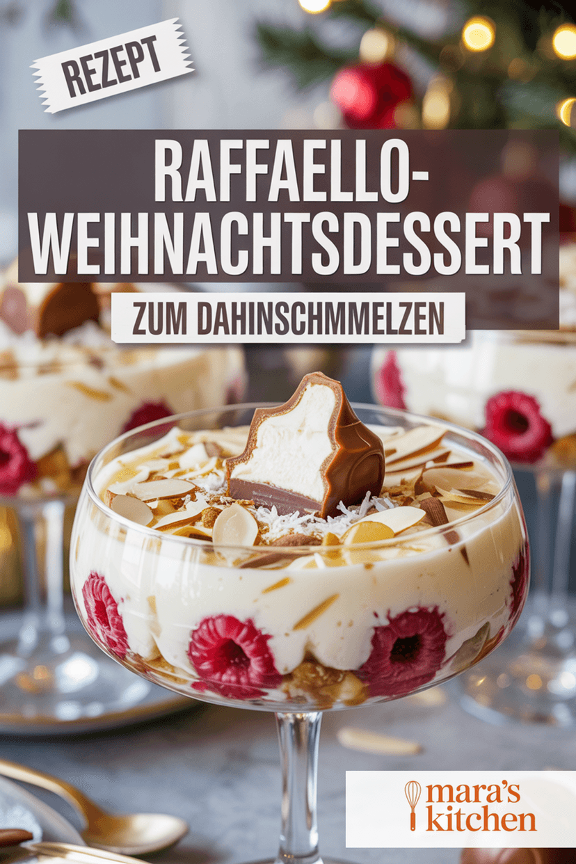 Raffaello-Weihnachtsdessert - Dessert Rezept