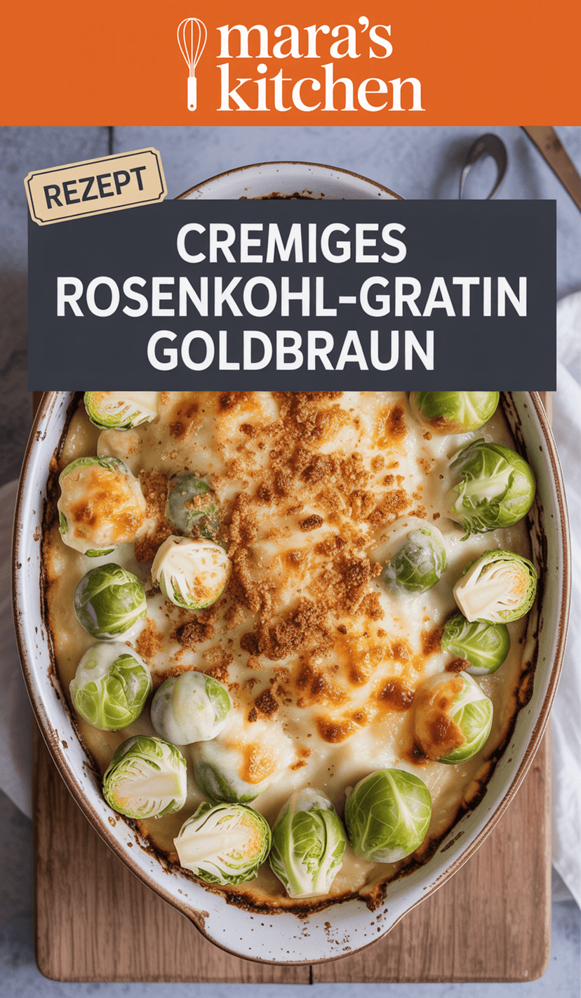Rosenkohl-Gratin - Hauptgericht Rezept