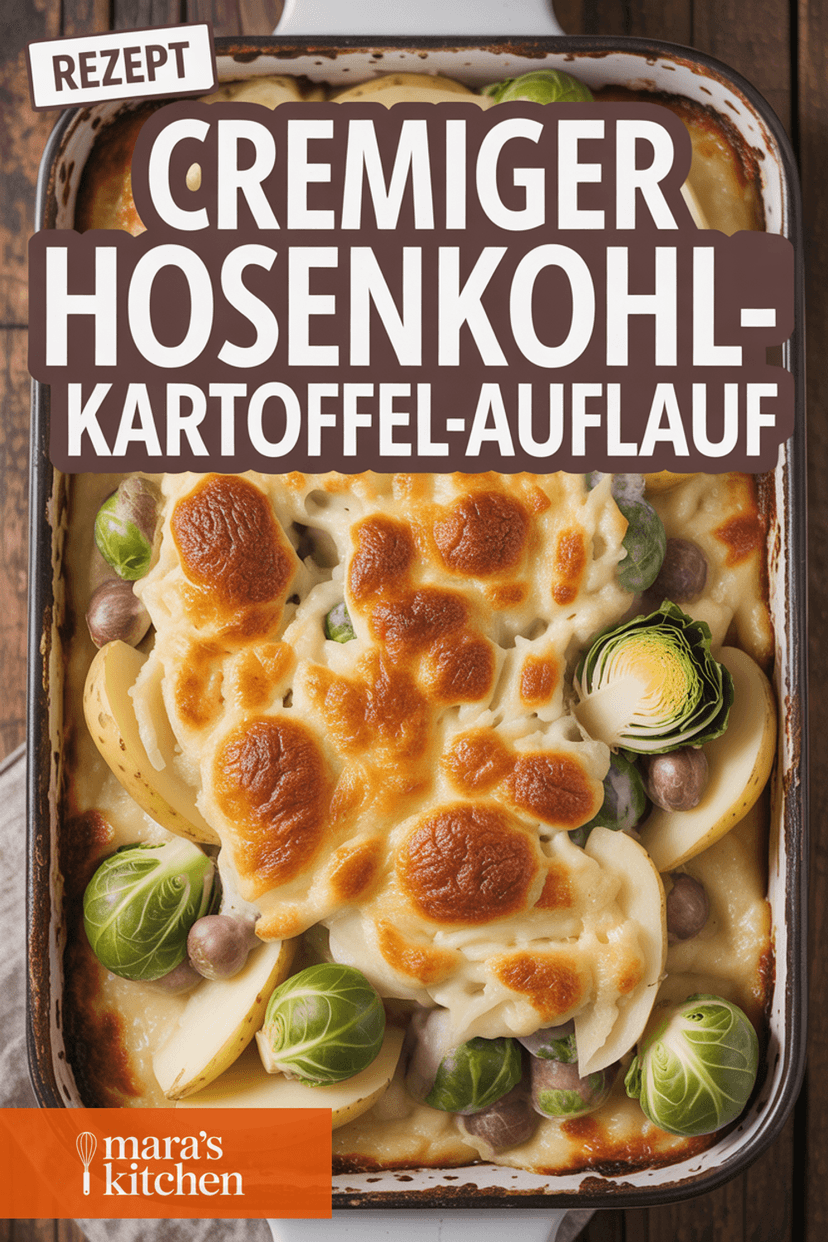 Rosenkohl-Hackfleisch-Kartoffel-Auflauf - Hauptgericht Rezept