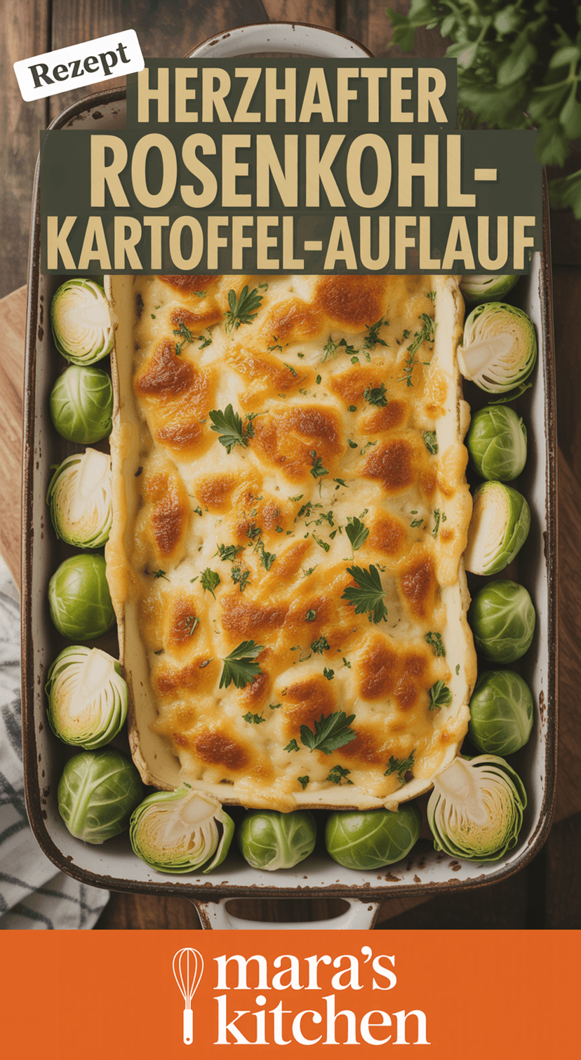 Rosenkohl-Kartoffel-Auflauf - Hauptgericht Rezept