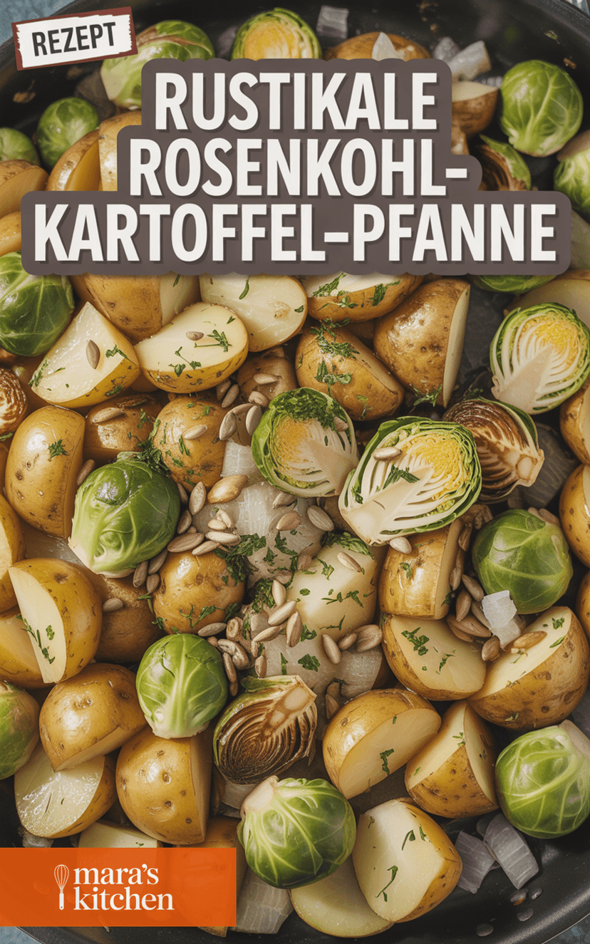 Rosenkohl-Kartoffel-Pfanne - Hauptgericht Rezept