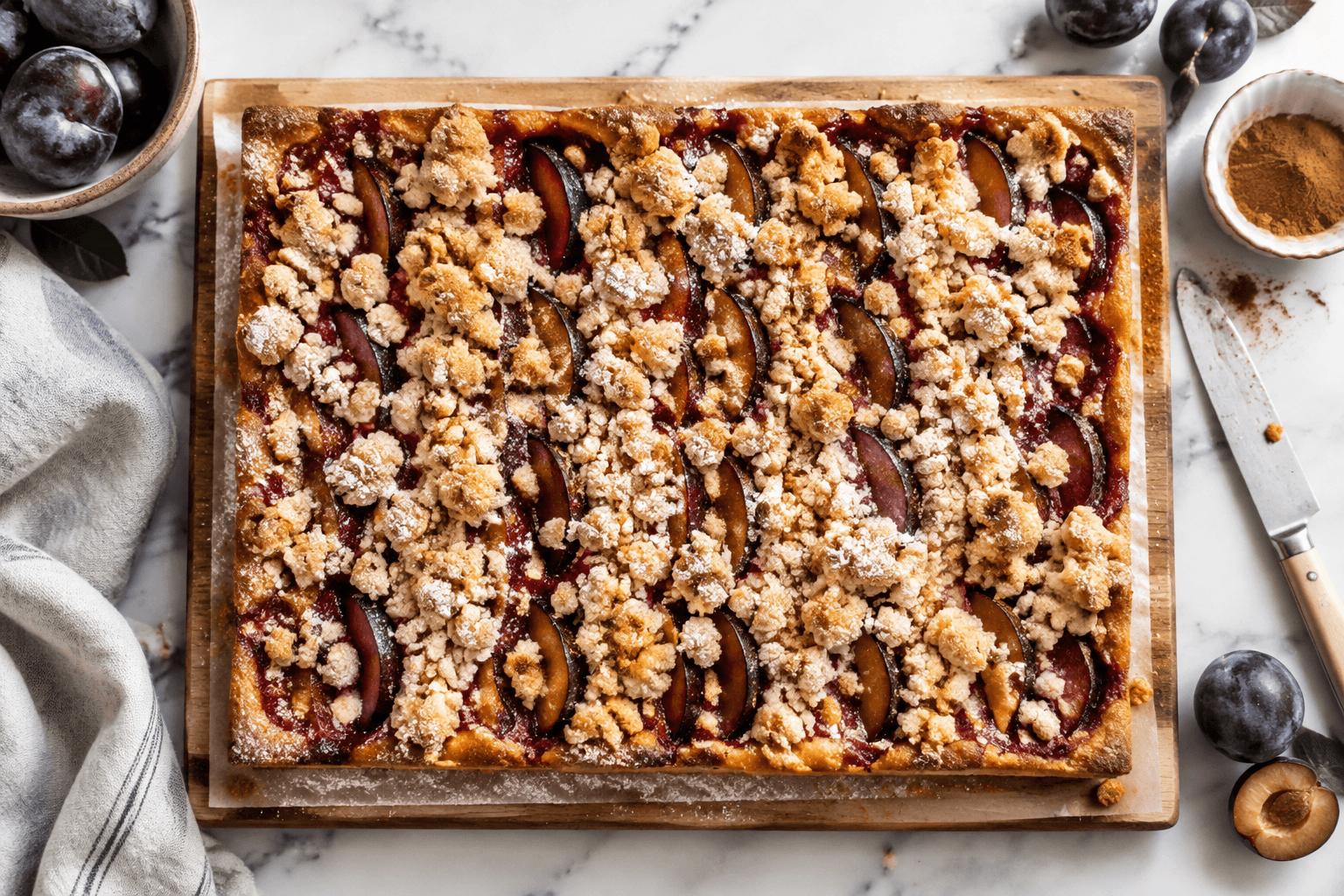 Saftiger Zwetschgenkuchen vom Blech: Oma’s Spätsommer-Genuss