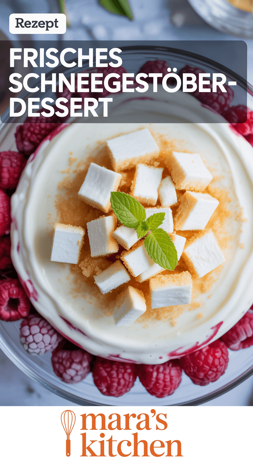 Schneegestöber-Dessert mit Quark und Joghurt - Dessert Rezept