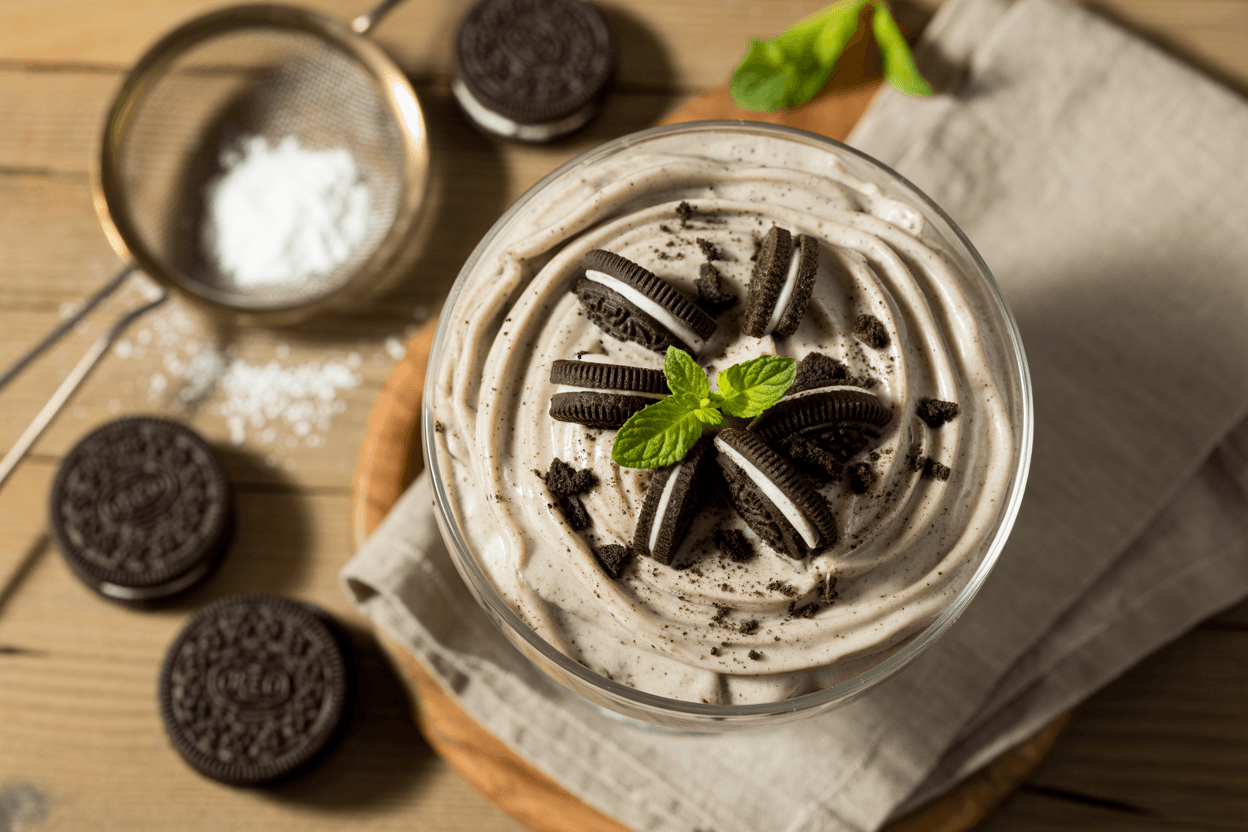 Schnelle Oreo-Mousse