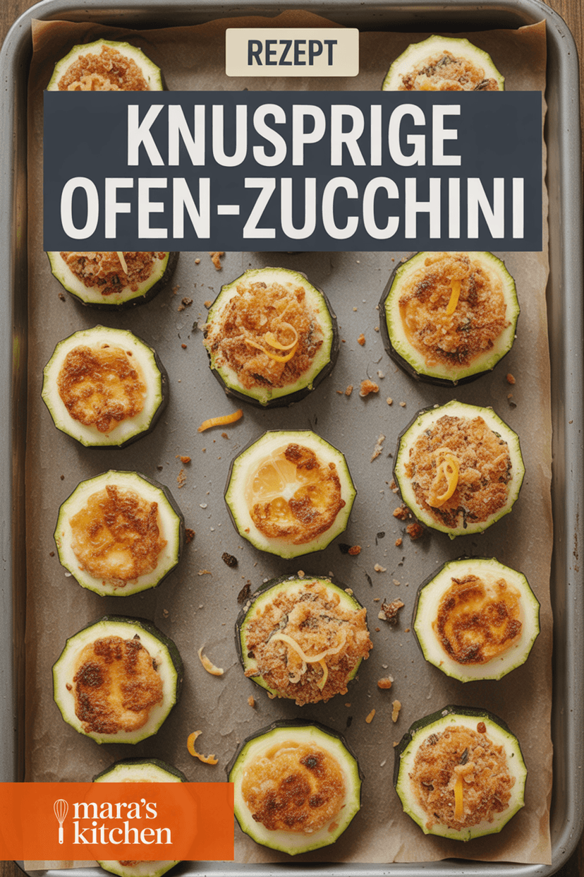 Schnelle Zucchini aus dem Backofen - Beilage Rezept