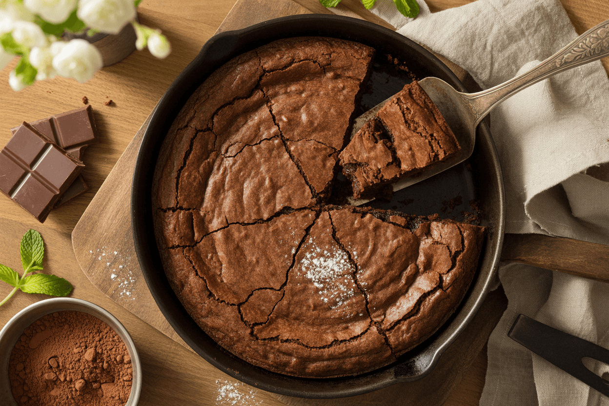 Schneller Pfannen-Brownie