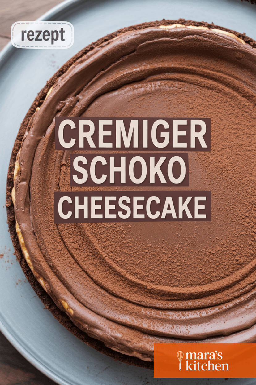 Schoko Cheesecake - Kuchen Rezept