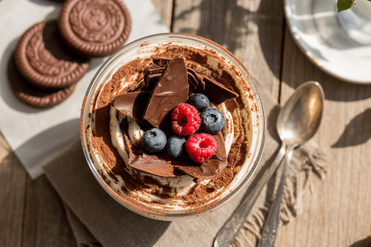 Schoko-Cookie-Dessert